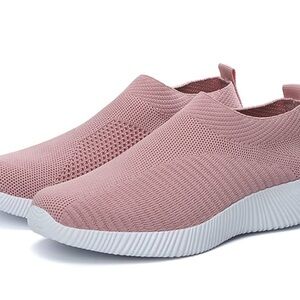 Pink Slip-On Women's Sneakers